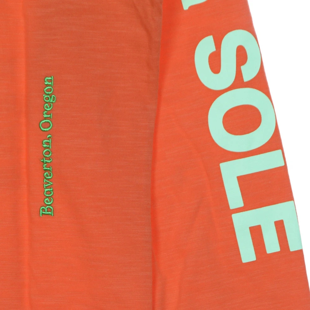Nike Longsleeve Sports Top World Tour Orange Heren