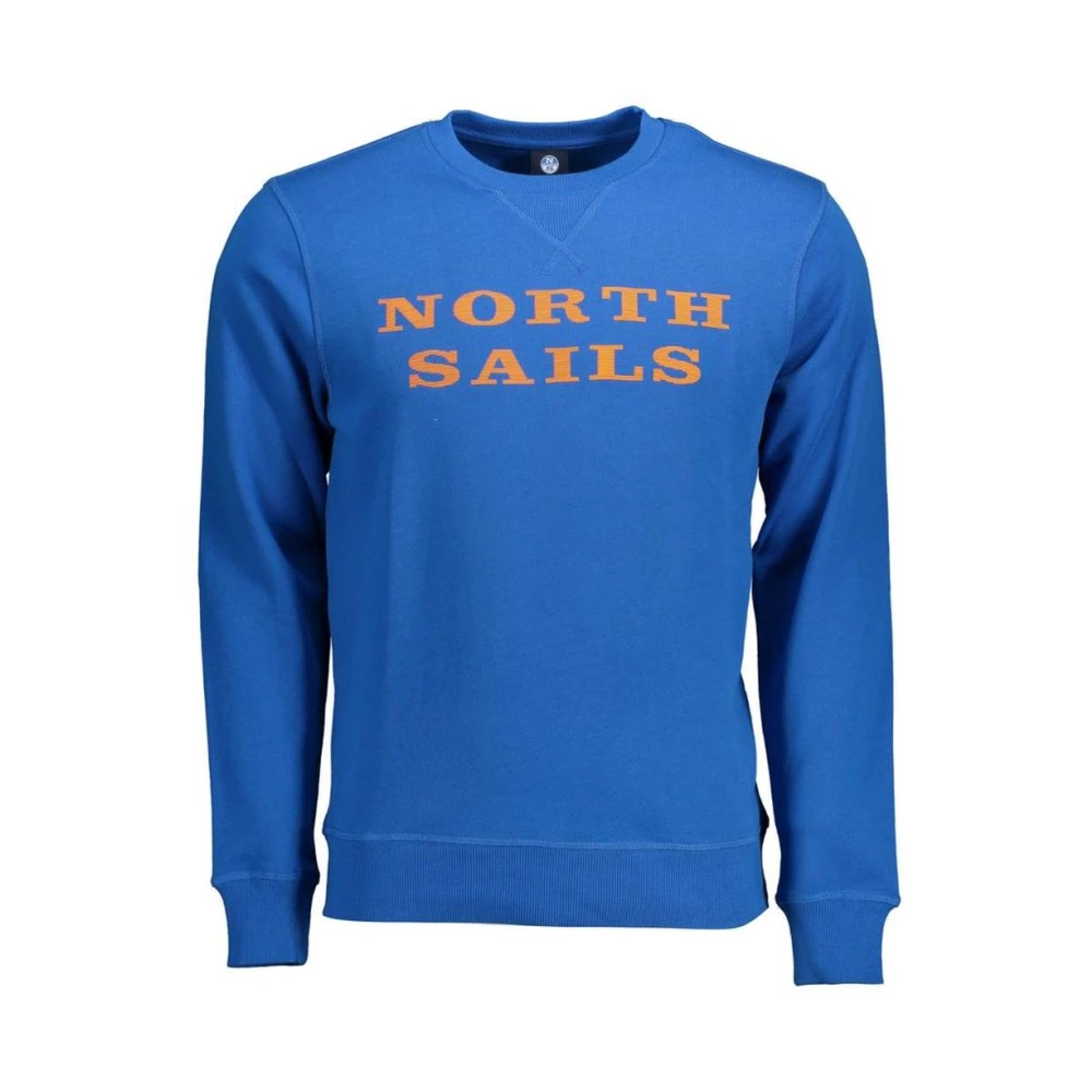 North Sails Crew Neck Sweatshirt Classic Style - Male - Sweatshirts - Blue - 2XL - Sweatshirts & Hoodies