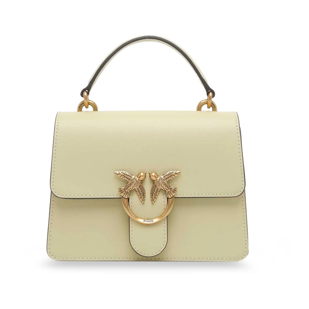 Pinko Women's Yellow Flap Crossbody Bag - Handbags - One Size - Bags