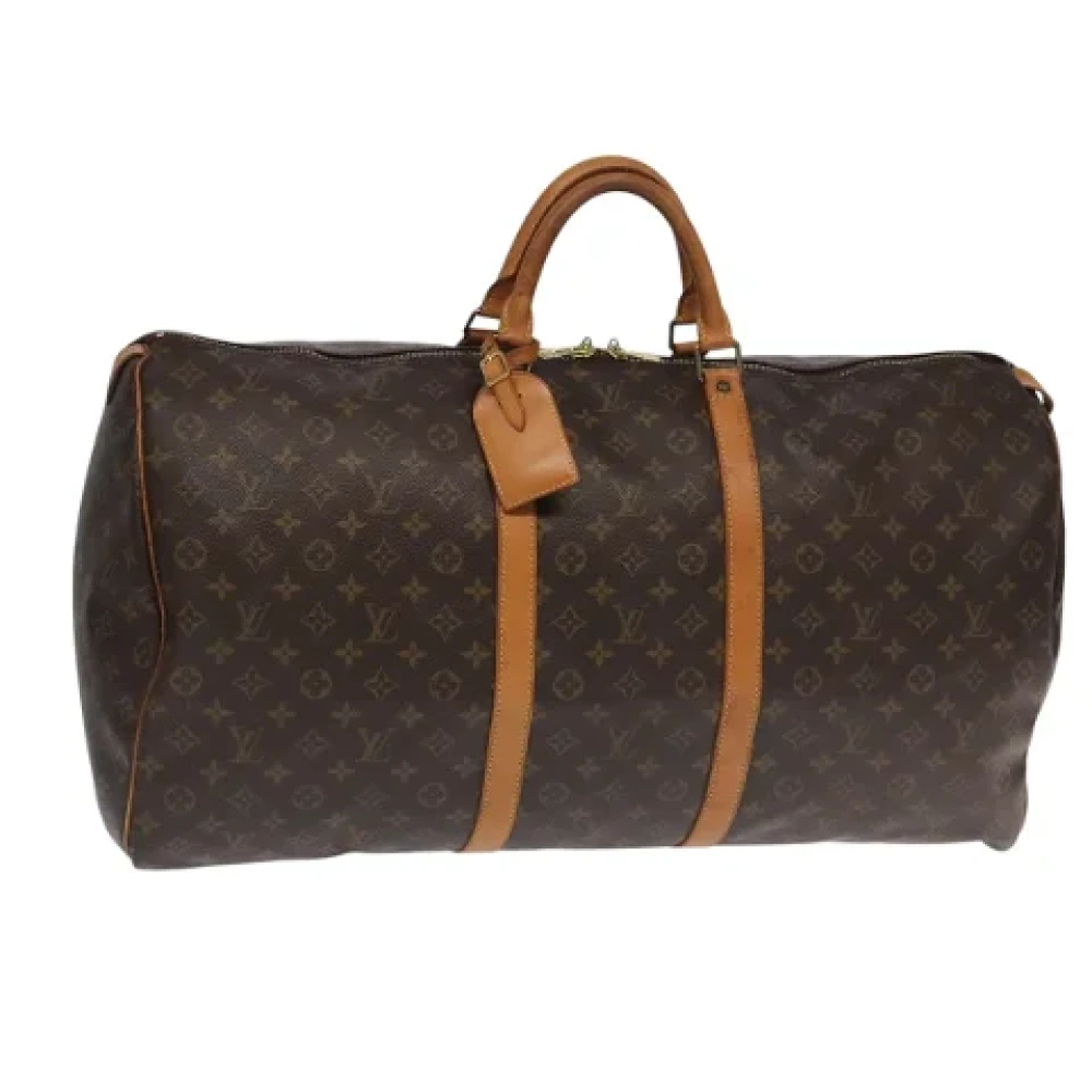 Louis Vuitton Vintage Pre-owned Canvas travel-bags Brown Dames