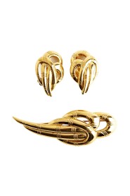 Zestaw broszki + earclips