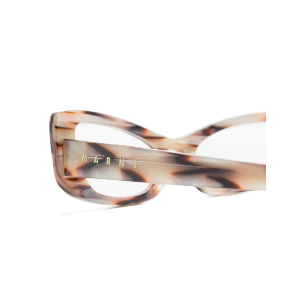 Marni GRY Jarbek Shell Optical Frame Gray Dames