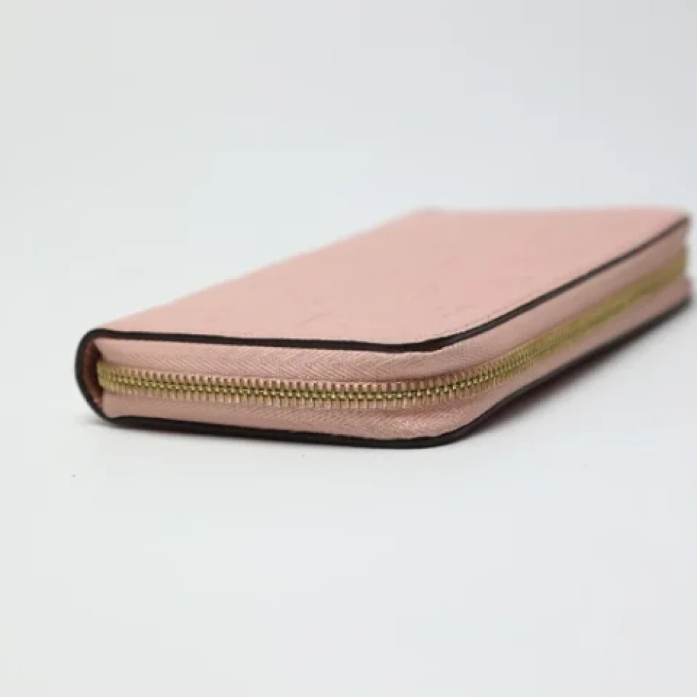 Louis Vuitton Vintage Pre-owned Fabric wallets Pink Dames