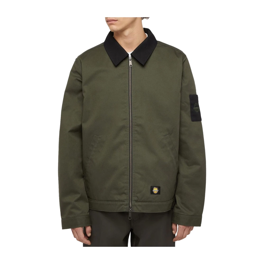 Dickies Urban Casual Groene Jas Green Heren
