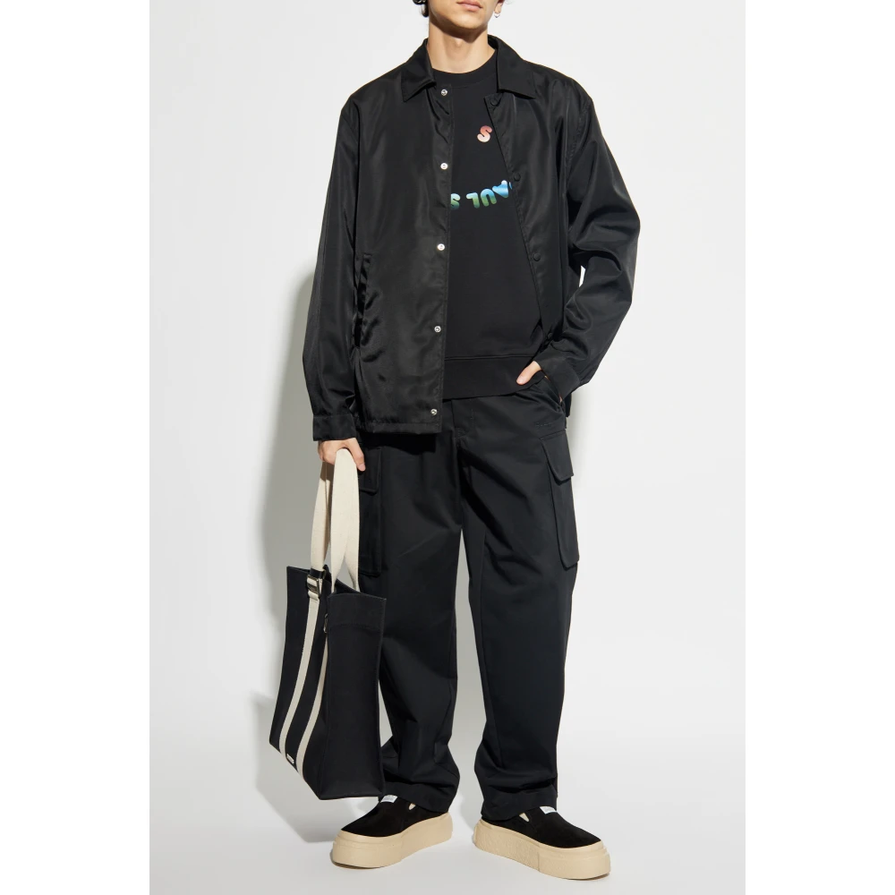PS By Paul Smith Gedrukte sweatshirt Black Heren