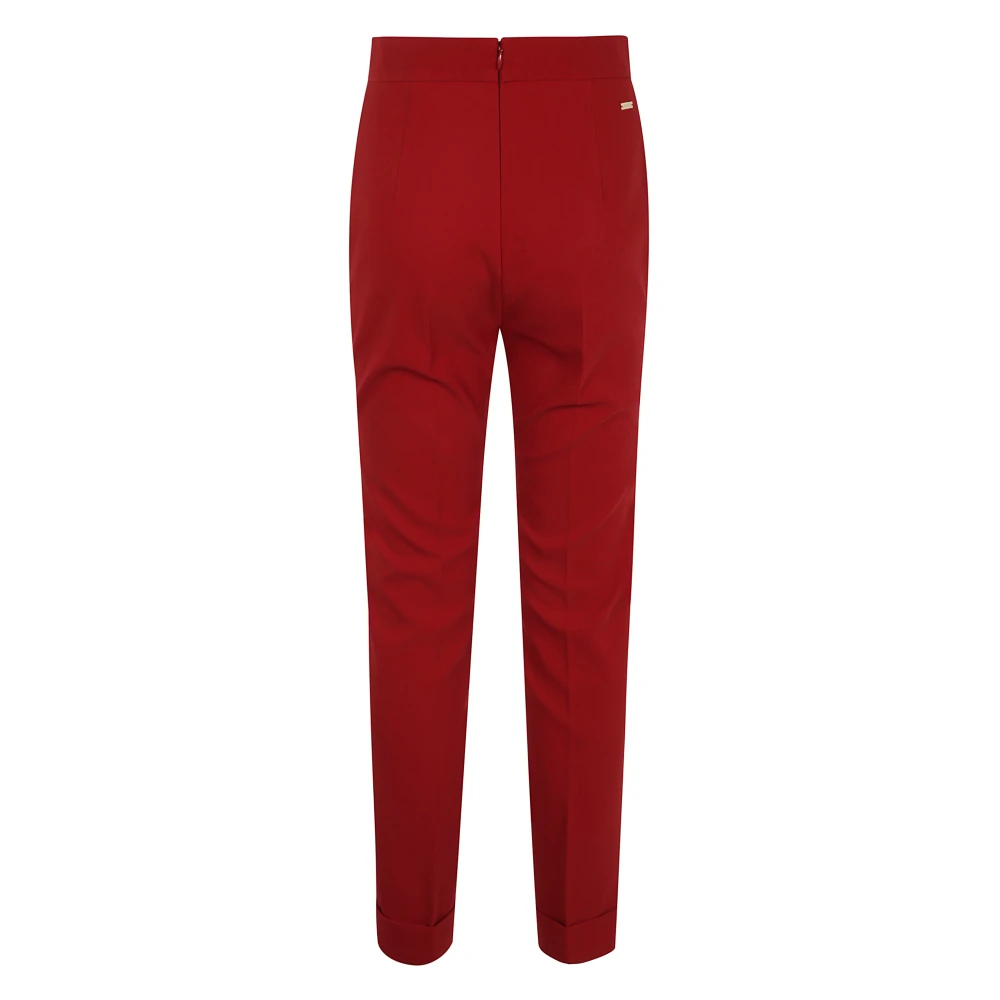 Dsquared2 Slim Fit Sigarettenbroek Red Dames