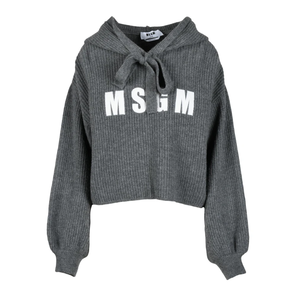 Msgm Maglia Gray Dames