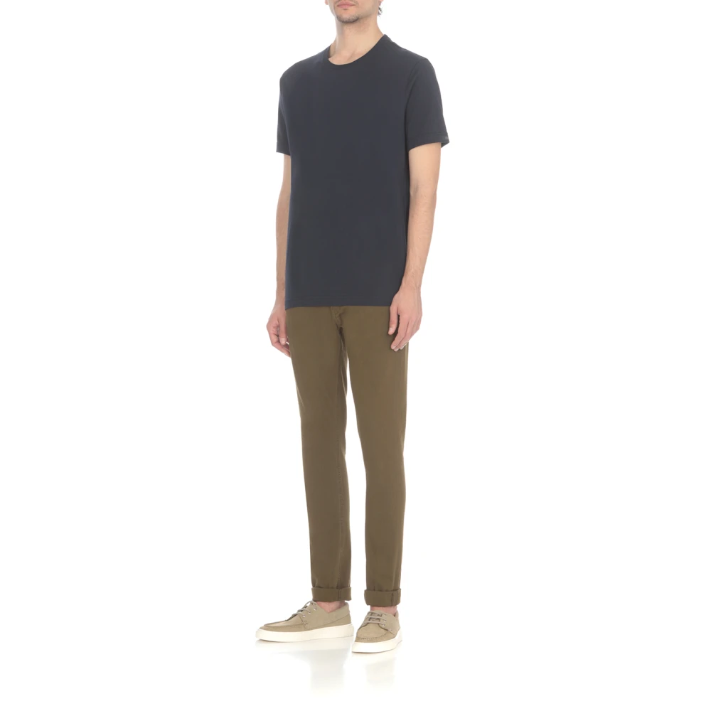 Fay T-Shirts Blue Heren