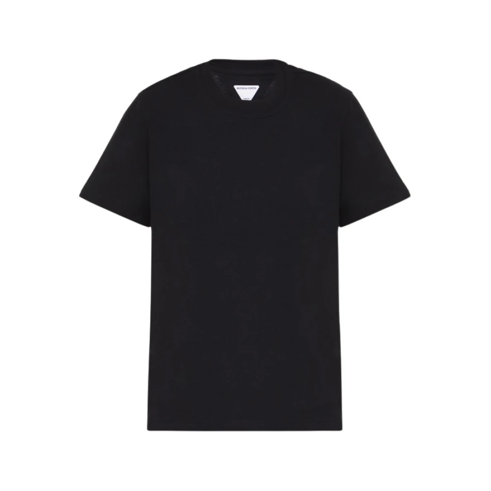 Bottega Veneta Casual Katoenen T-Shirt Black Dames