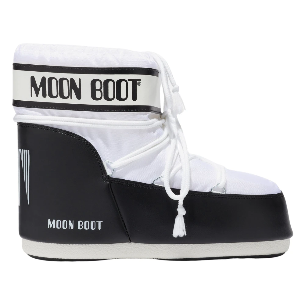Moon Boot Unisex Kids White Kids Icon Low Boots - Kids Boots - 39 Eu - Kids