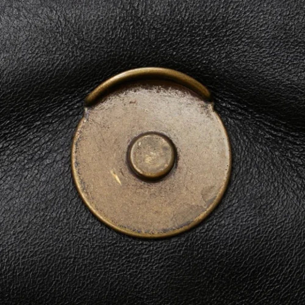 Armani Pre-owned Leather handbags Brown Dames