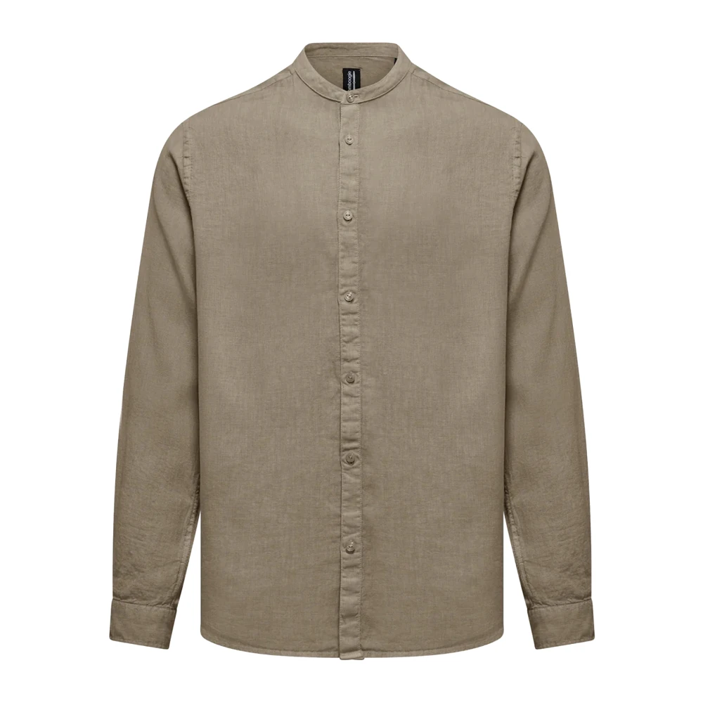 Bomboogie Herren Beige Shirts, Sgröße: