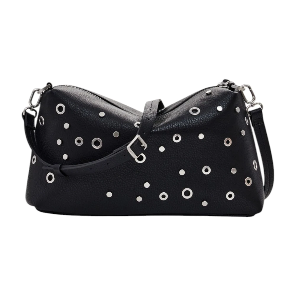 Desigual Lente Zomer Dames Grote Tassen Collectie Black Dames
