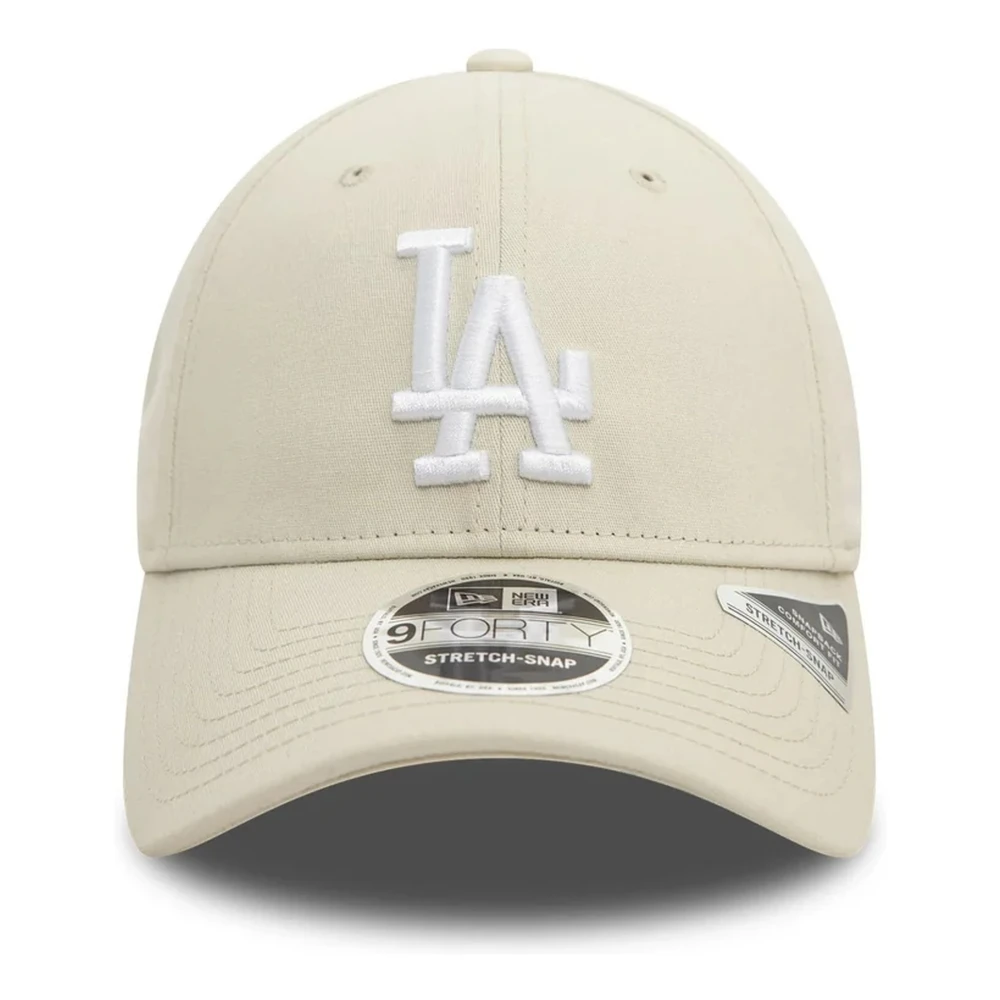 new era Beige Dodgers Stretch Snap Pet Beige Heren