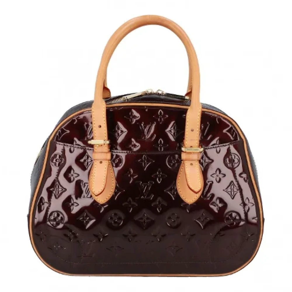 Louis Vuitton Vintage Pre-owned Leather louis-vuitton-bags Red Dames