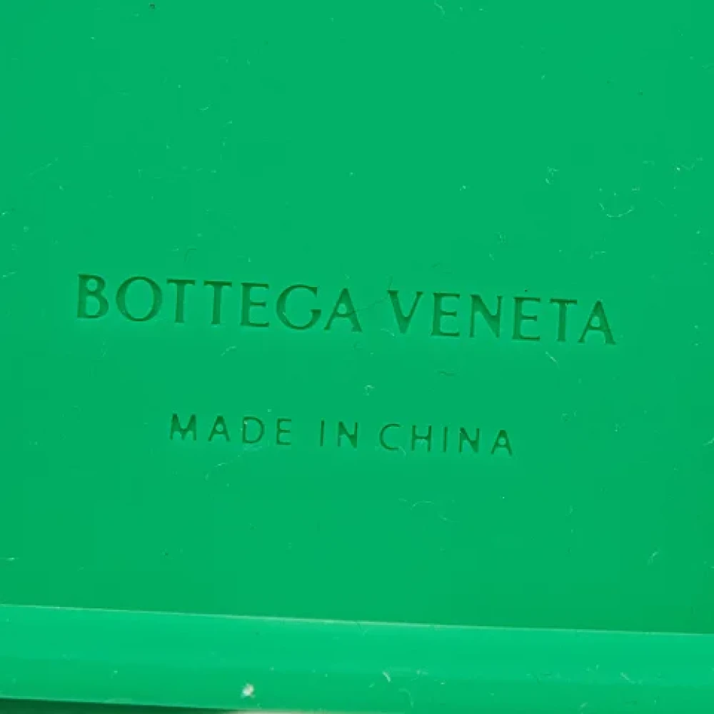 Bottega Veneta Vintage Pre-owned Rubber home-office Green Dames