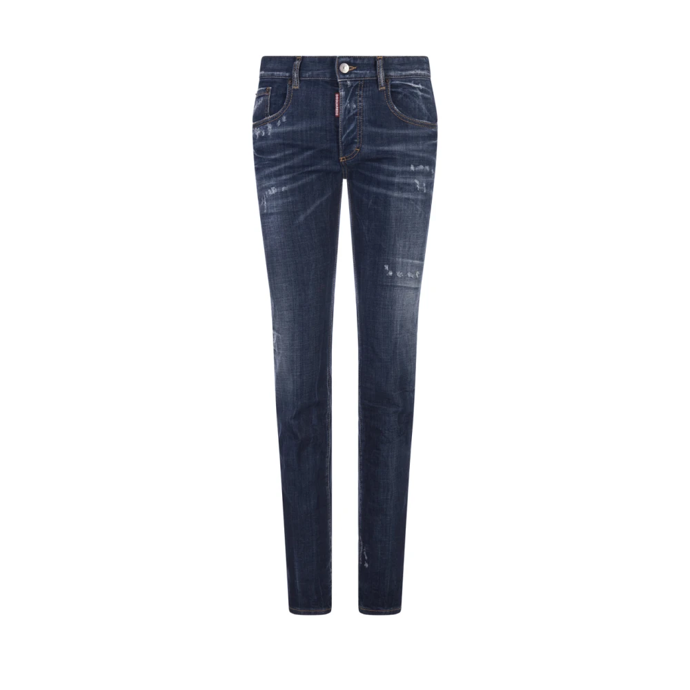 Dsquared2 Women's Blue Slim Fit Denim Jeans