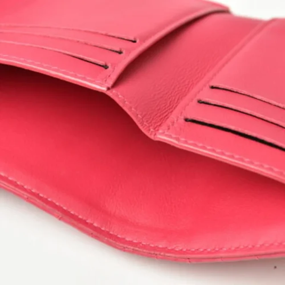 Louis Vuitton Vintage Pre-owned Leather wallets Pink Dames