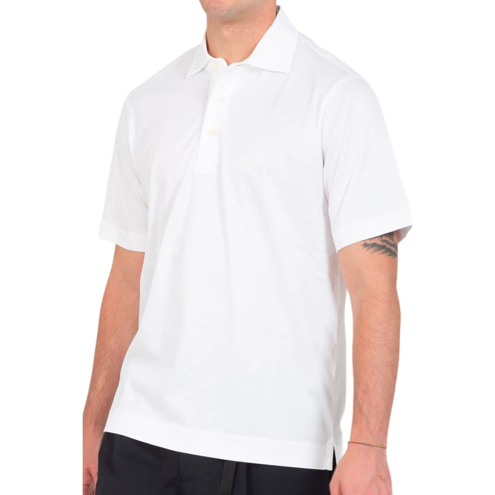 Circolo 1901 Optical White Polo Shirt White Heren