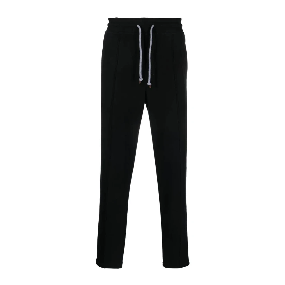 BRUNELLO CUCINELLI Lange broek Black Heren