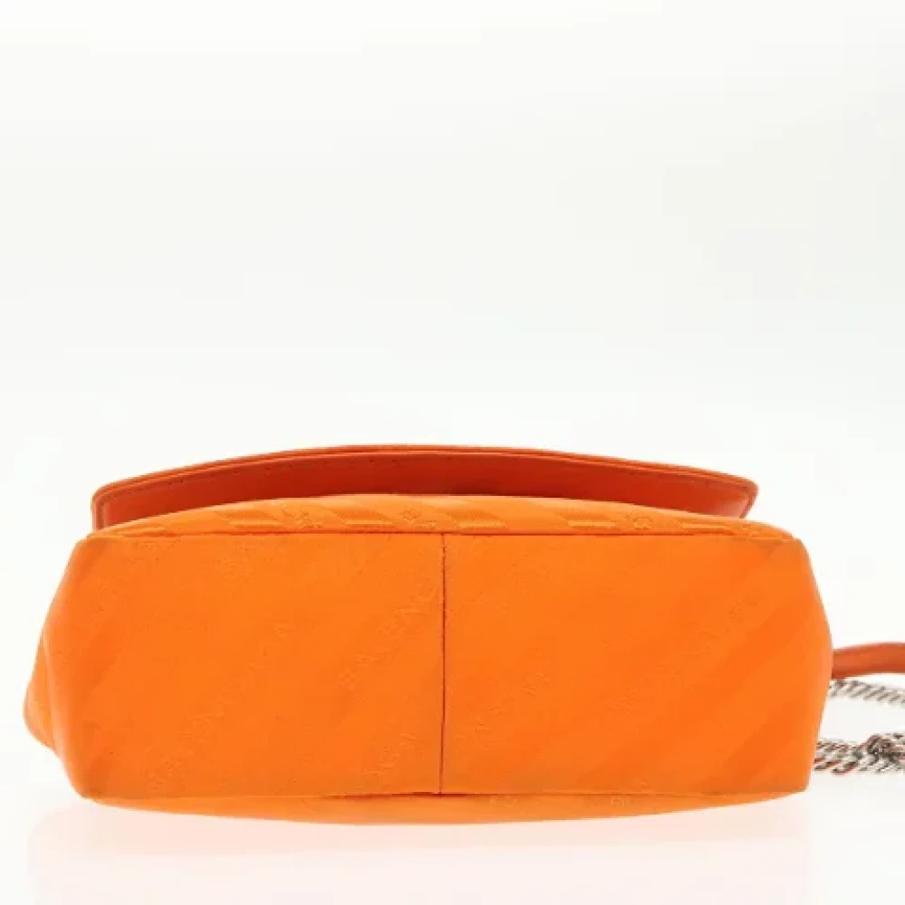 Balenciaga Vintage Pre-owned Leather shoulder-bags Orange Dames