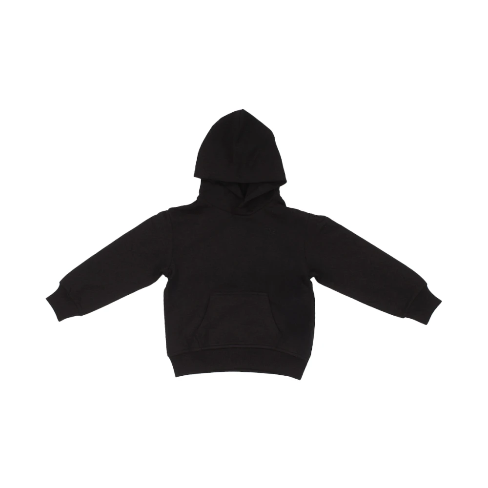 Diesel Boys Black Kids Sweatshirts, 8 Y, Jumper With Logo Print