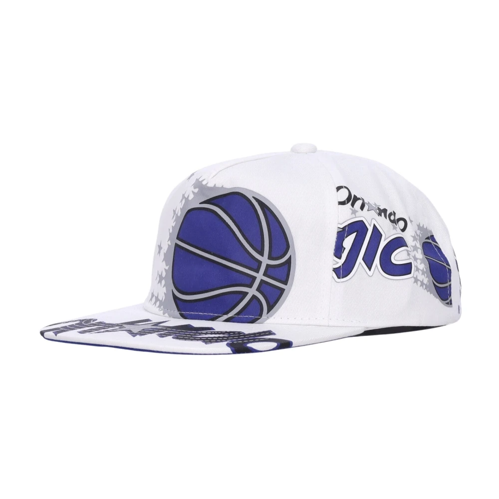 Mitchell & Ness Orlando Magic Platte Klep Pet Wit White Heren