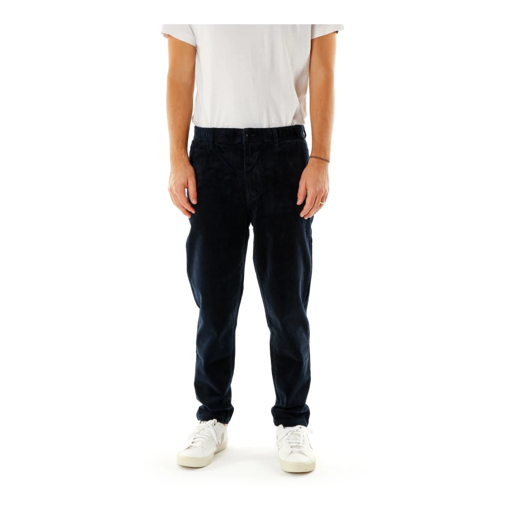 Gabba Corduroy broek met relaxte pasvorm Blue Heren