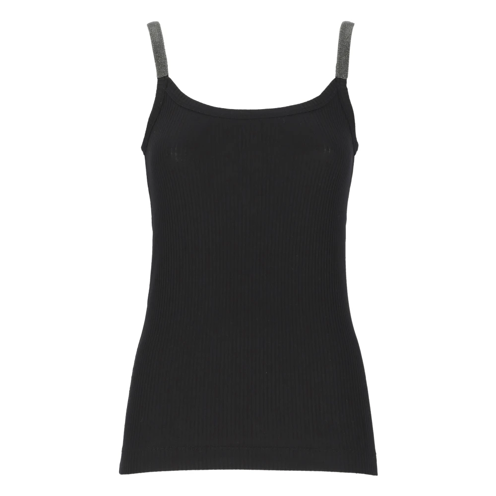 Tops > Sleeveless Tops - - Brunello Cucinelli - Modalova