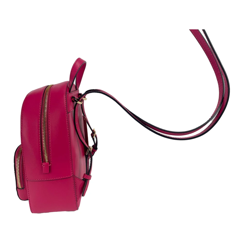 Michael Kors Jaycee Mini XS Pebbled Leather Rugzak Pink Dames