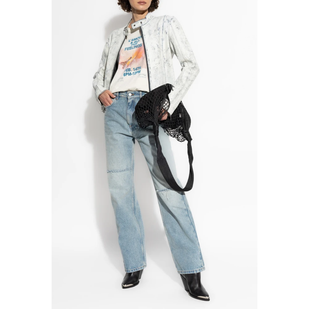 Zadig & Voltaire Bedrukt T-shirt Beige Dames