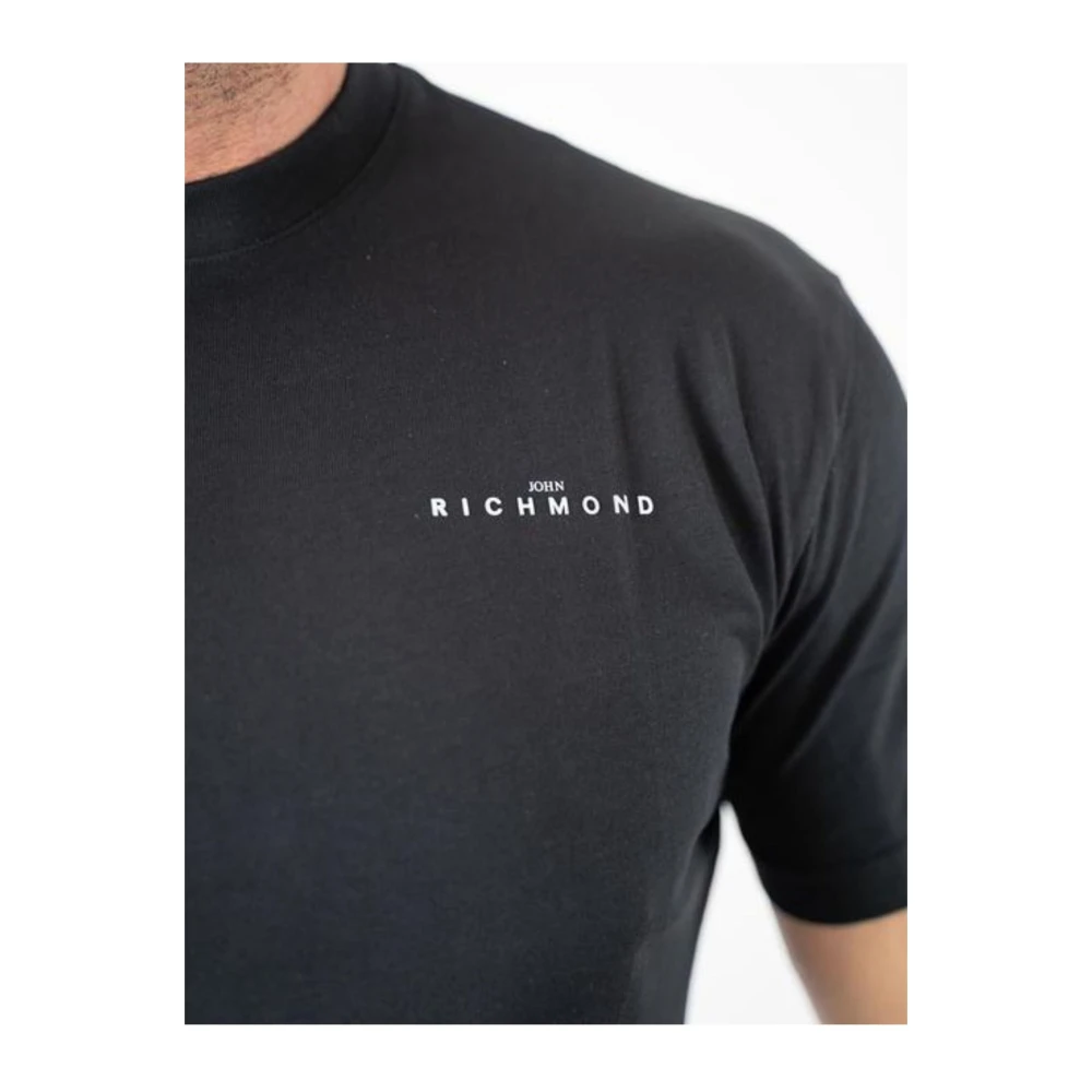 John Richmond Heren Casual T-Shirt Nemol Black Heren