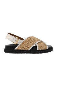 FUSSBETT - Leather and Jute Sandals