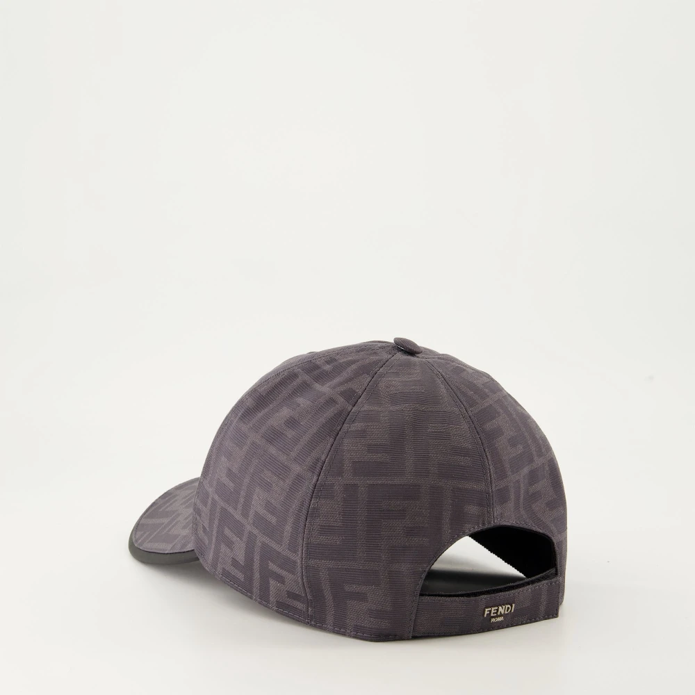 Fendi FF Collectie Canvas Bedrukte Pet Gray Heren