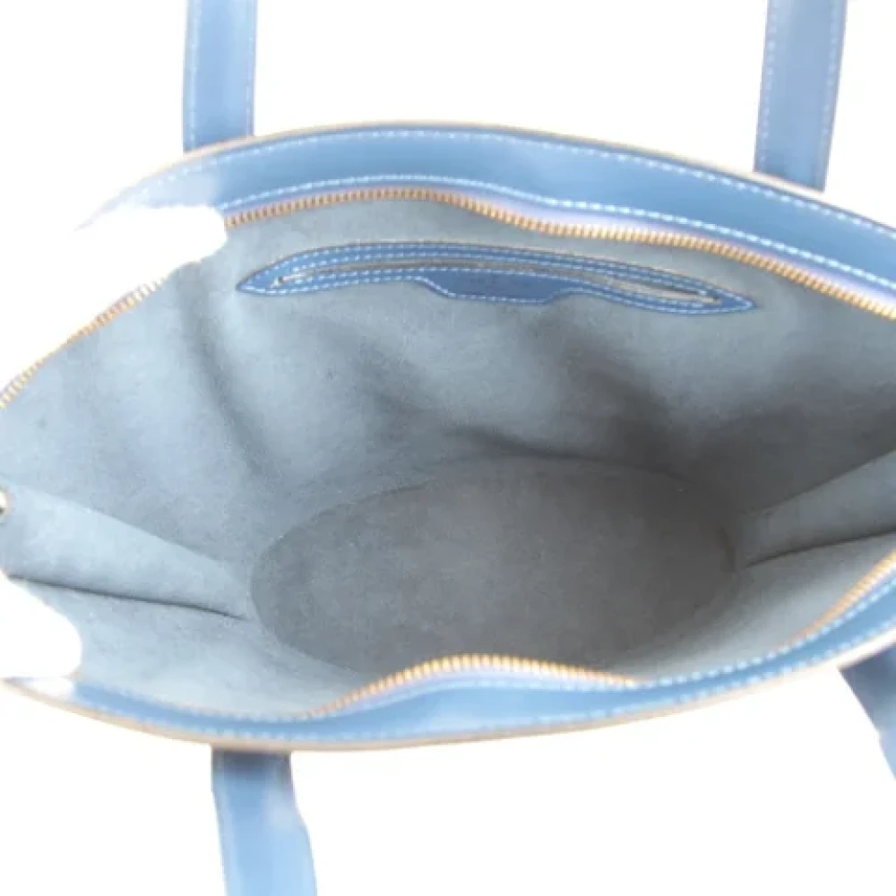 Louis Vuitton Vintage Pre-owned Leather shoulder-bags Blue Dames
