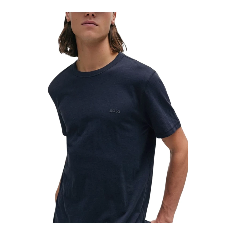 Hugo Boss Korte Mouw T-shirt Blue Heren