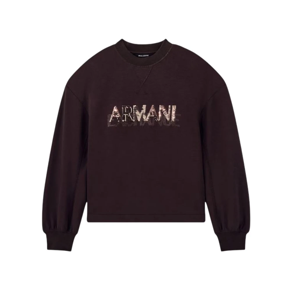 Armani Exchange Sweatshirts - Female - Sweatshirts - Brown - M - Sweatshirts & Hoodies - Image 3
