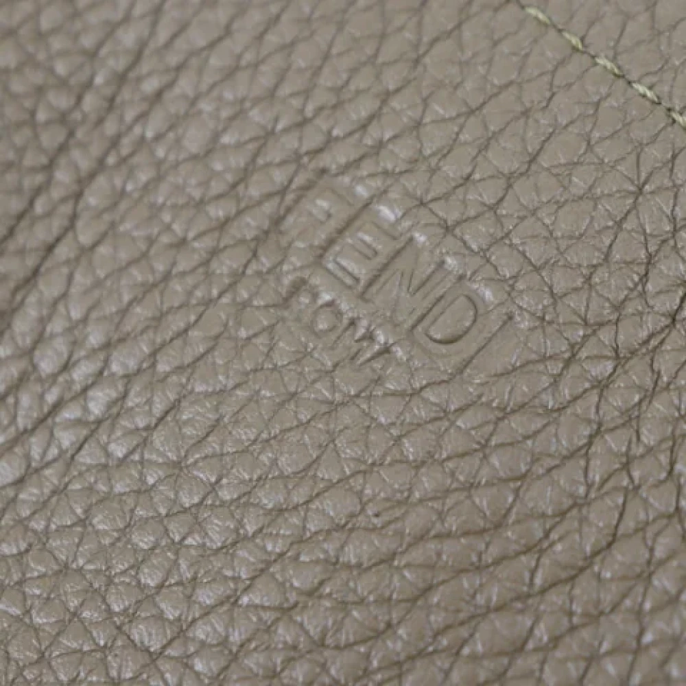 Fendi Vintage Pre-owned Leather totes Brown Dames
