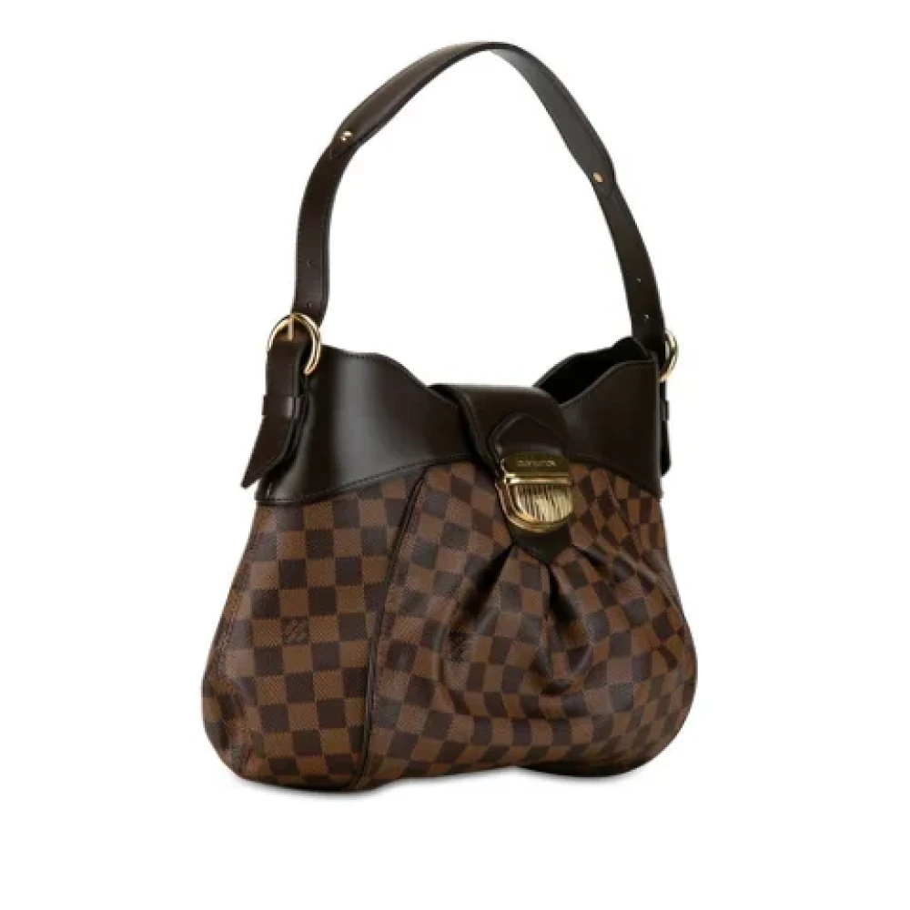 Louis Vuitton Vintage Pre-owned Plastic shoulder-bags Brown Dames