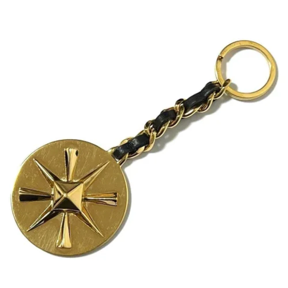 Chanel Vintage Pre-owned Metal chanel-jewelry Black Dames