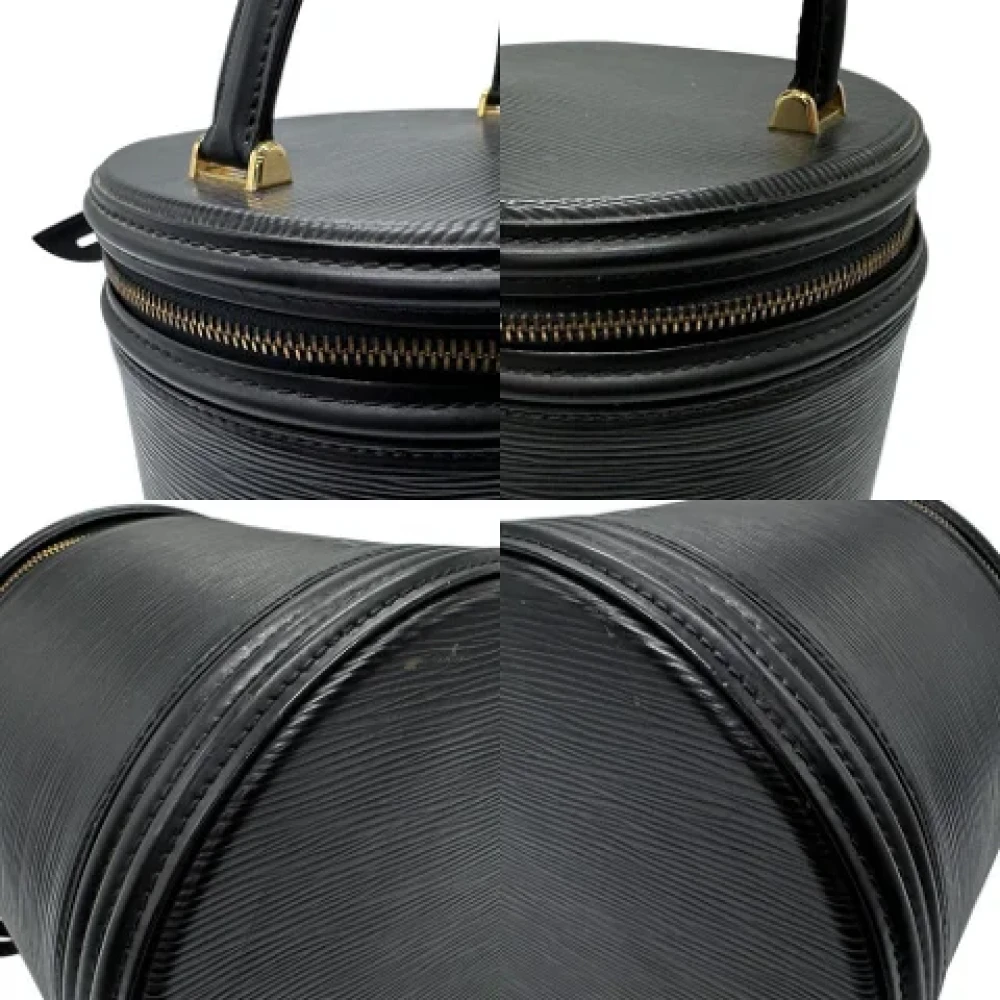 Louis Vuitton Vintage Pre-owned Leather handbags Black Dames
