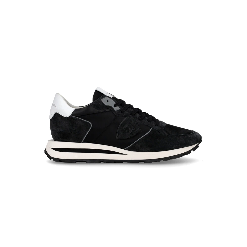 Philippe Model Men's Black Sneakers, 7 Uk, Tropez Haute Trainers