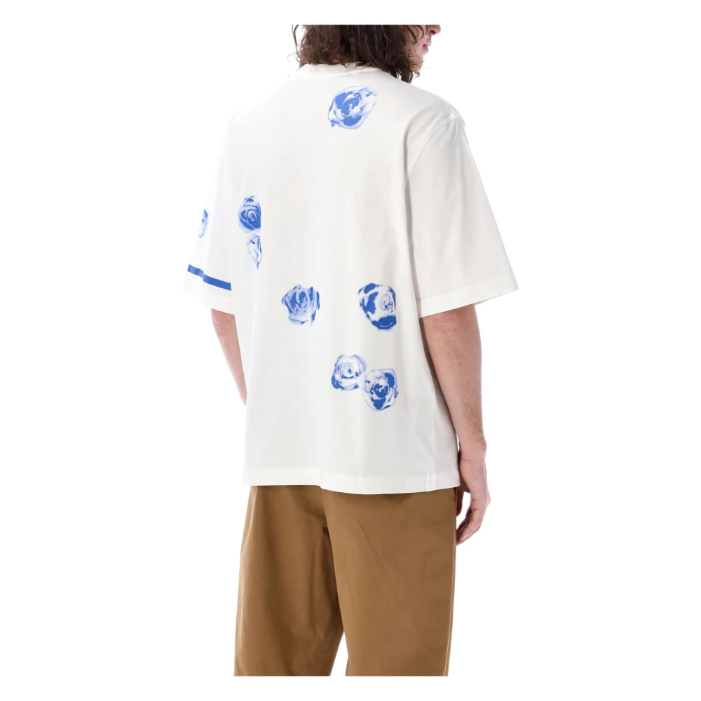 Burberry Grafisch T-shirt voor Mannen Beige Heren