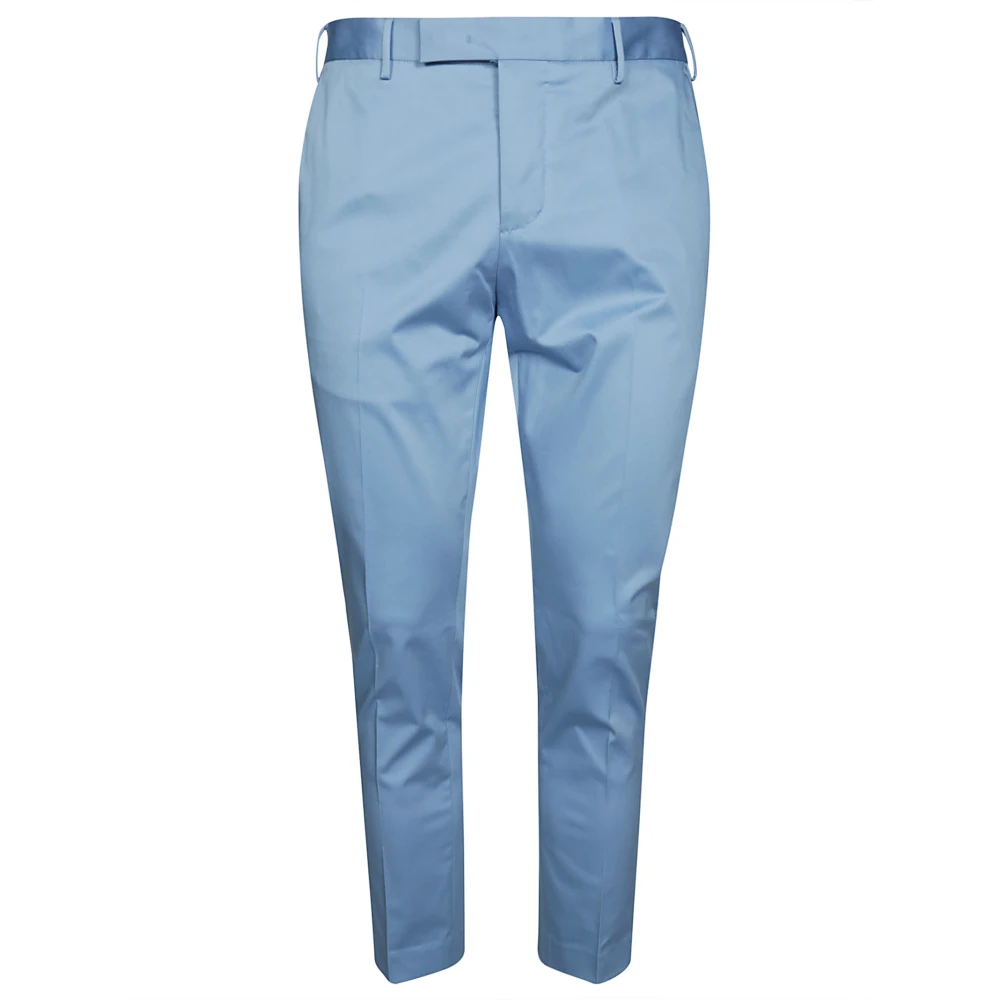 Pt01 Slim-fit Trousers Blue Dames