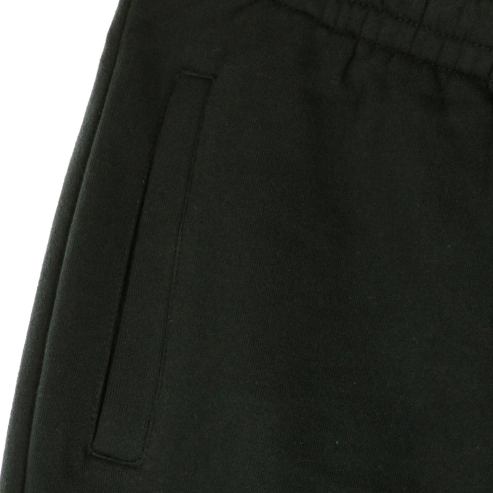 HUF Zwarte fleecebroek voor mannen Black Heren