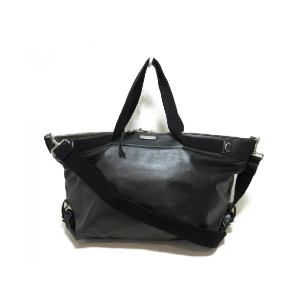 Yves Saint Laurent Vintage Pre-owned Leather shoulder-bags Zwart Dames