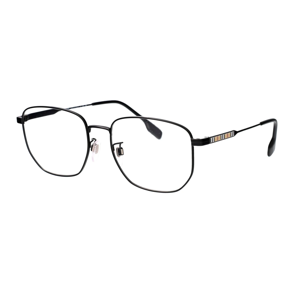 Burberry Stijlvolle Optische Bril in Zwarte Frame Black Heren