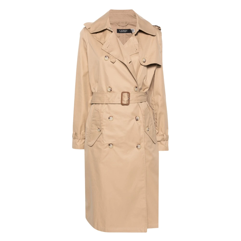 Ralph Lauren Donna Beige Cappotti, L, New,