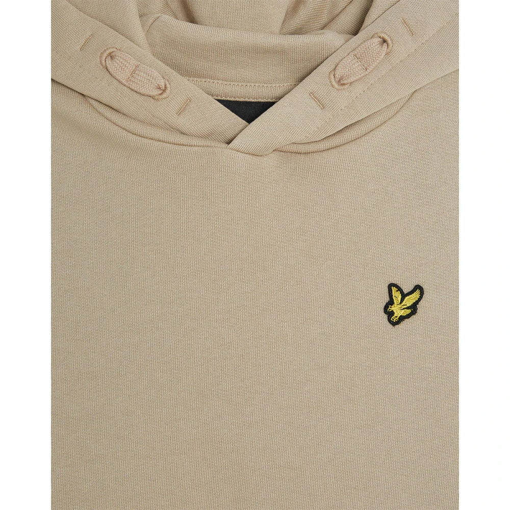 Lyle & Scott Mlb2001V Pullover Hoodie Beige Heren
