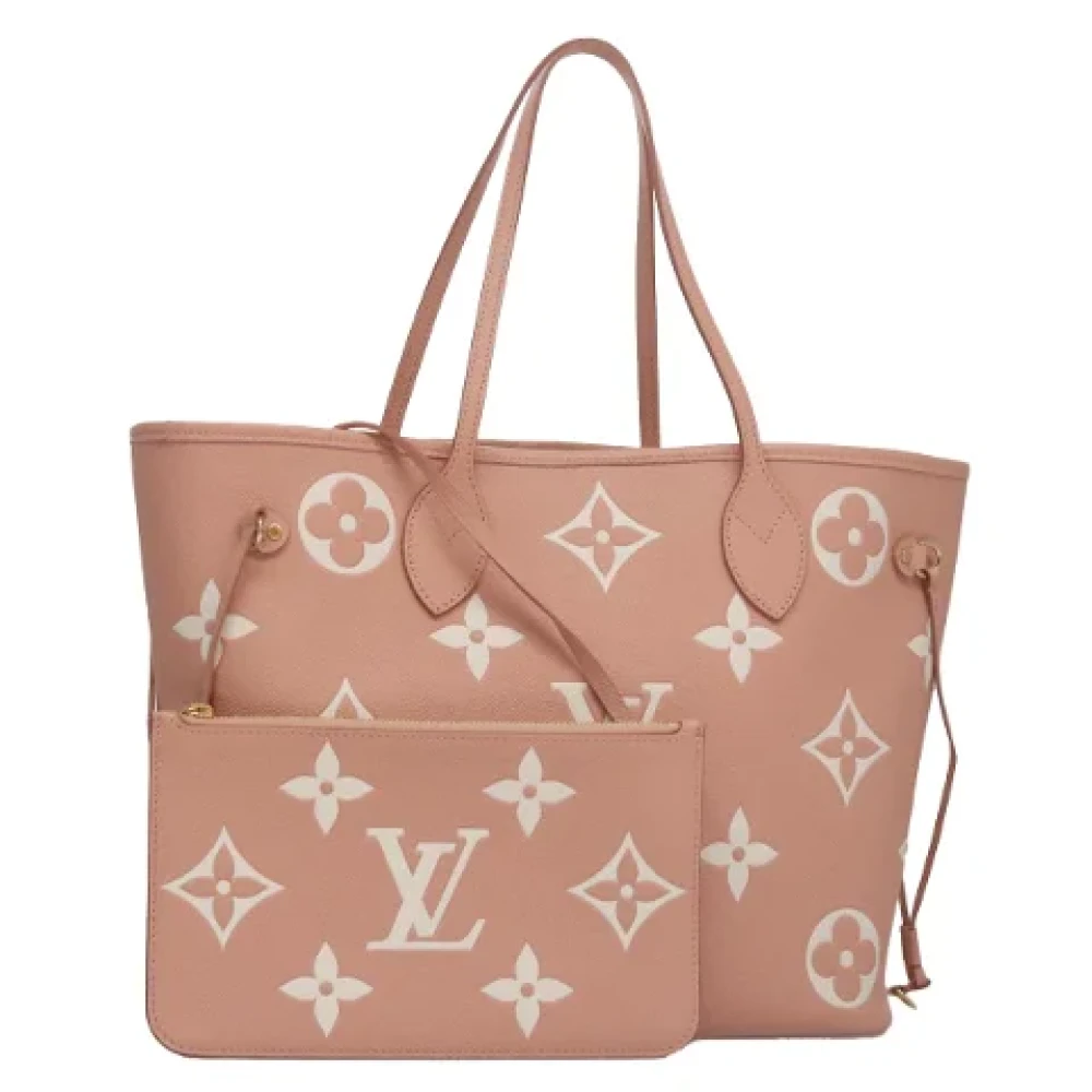 Louis Vuitton Vintage Pre-owned Leather totes Pink Dames